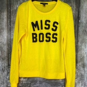 Forever 21 “Miss Boss” sweater